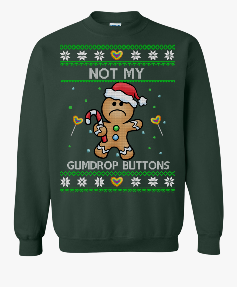 Clip Art Not My Gumdrop Buttons - Shrek Christmas Shirt, Transparent Clipart