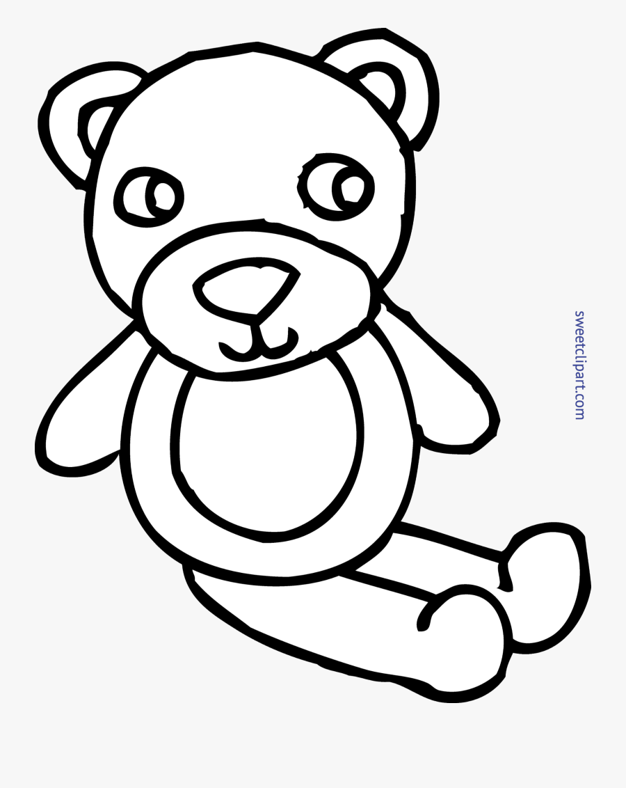 Coloring Pages Clipart Nose - Toy Black And White, Transparent Clipart