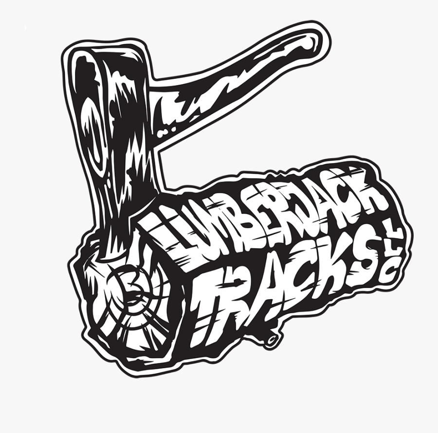 Lumberjack Tracks Music - Drawing, Transparent Clipart