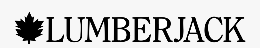 Lumberjack Logo Black And White - Lumberjack, Transparent Clipart