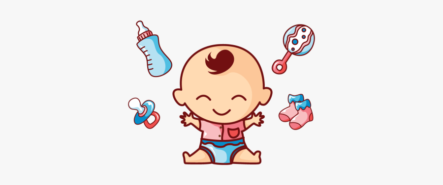 Cha De Bebe Png - Baby Shower Vector Png, Transparent Clipart