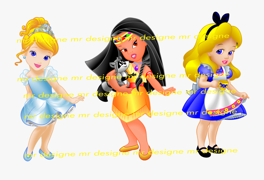 Princesas Baby Vetores E Imagens - Imagens Da Cinderela Baby, Transparent Clipart