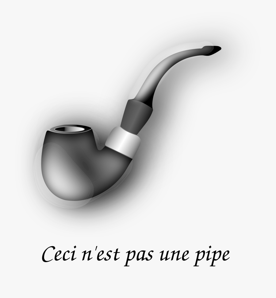 Ceci N"est Pas Une Pipe Clip Arts - Pipe Clip Art, Transparent Clipart