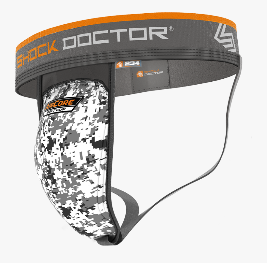 Shock Doctor Core Supporter Aircore Hard, Transparent Clipart