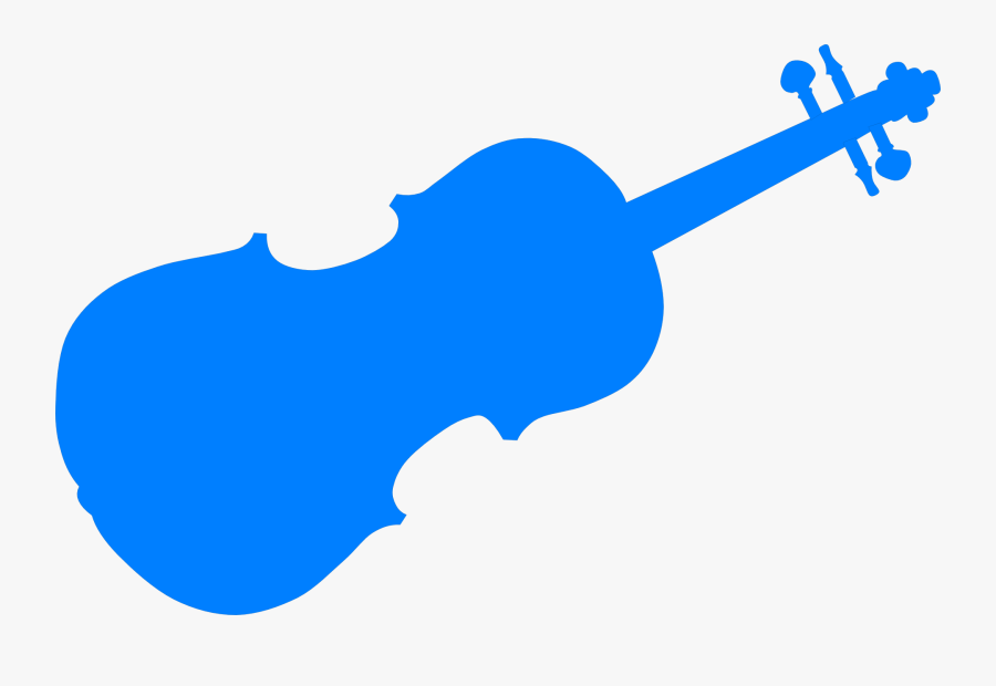 Cello Silhouette, Transparent Clipart