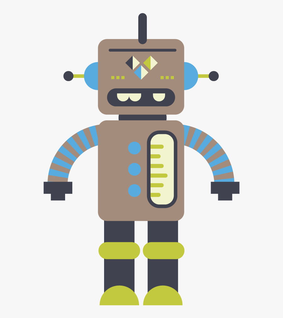 Vector Robots Robot Design - Robot, Transparent Clipart