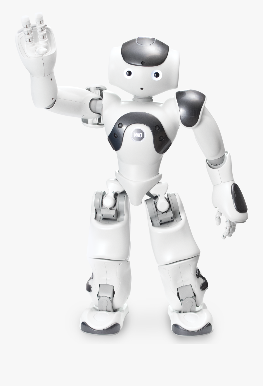 Transparent Robot Clipart Black And White - Nao Robot, Transparent Clipart