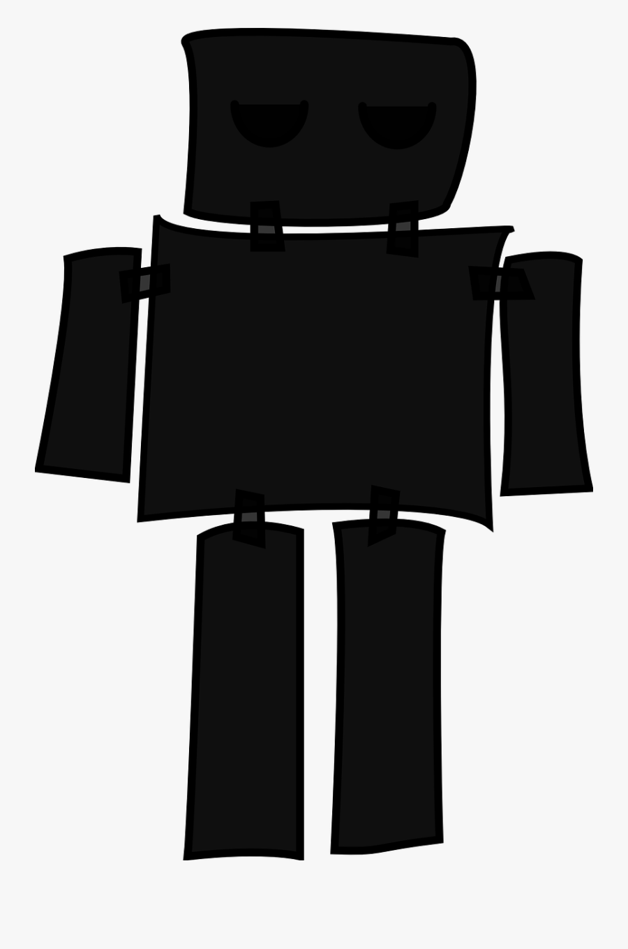 Robot Android Droid Free Picture - Blue Robot Cartoon Png, Transparent Clipart