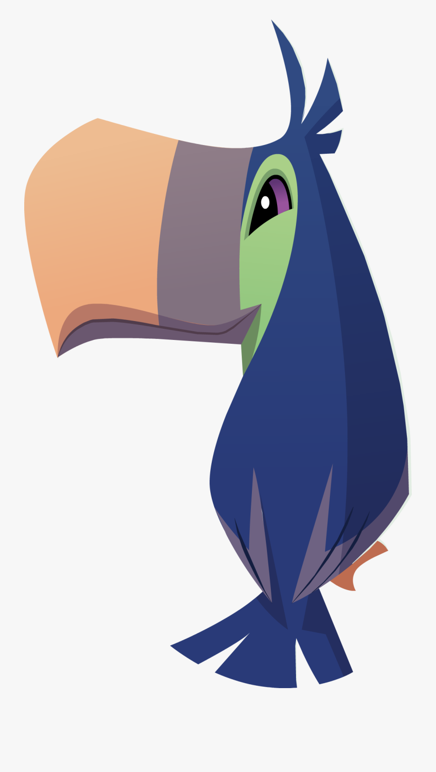 Toucan Clipart Blue - Animal Jam Animals Toucan, Transparent Clipart