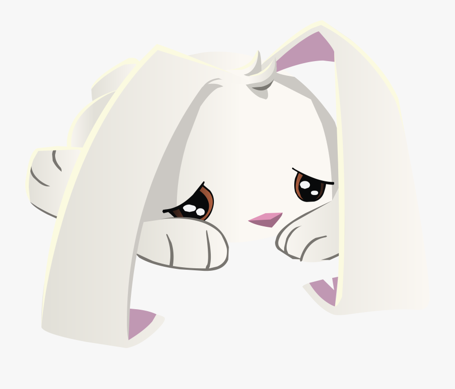 Sad Bunny - Animal Jam Sad Png, Transparent Clipart