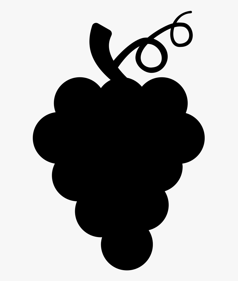 Grapes Bunch, Transparent Clipart