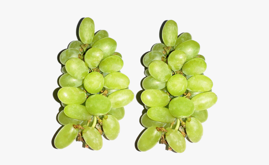 Transparent Grapes Bunch - Seedless Fruit, Transparent Clipart