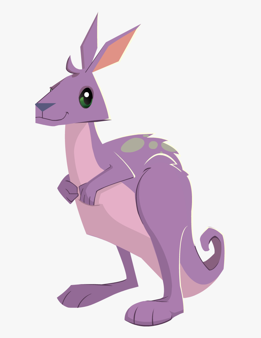Transparent Kangaroo Hopping Clipart - Transparent Animal Jam Animals, Transparent Clipart