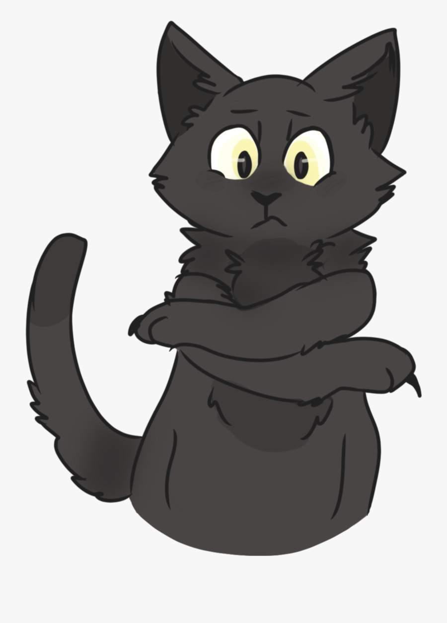 Clip Art Animal Jam Clan - Black Cat, Transparent Clipart