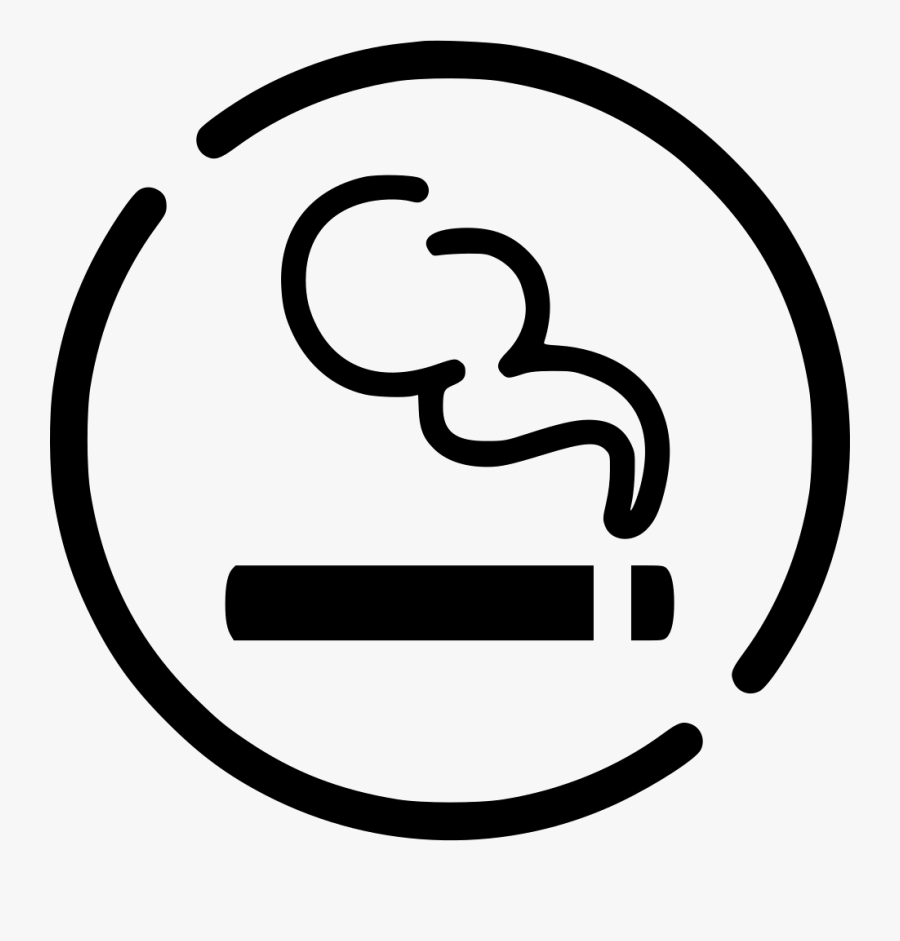 Smoking Area Icon Png, Transparent Clipart
