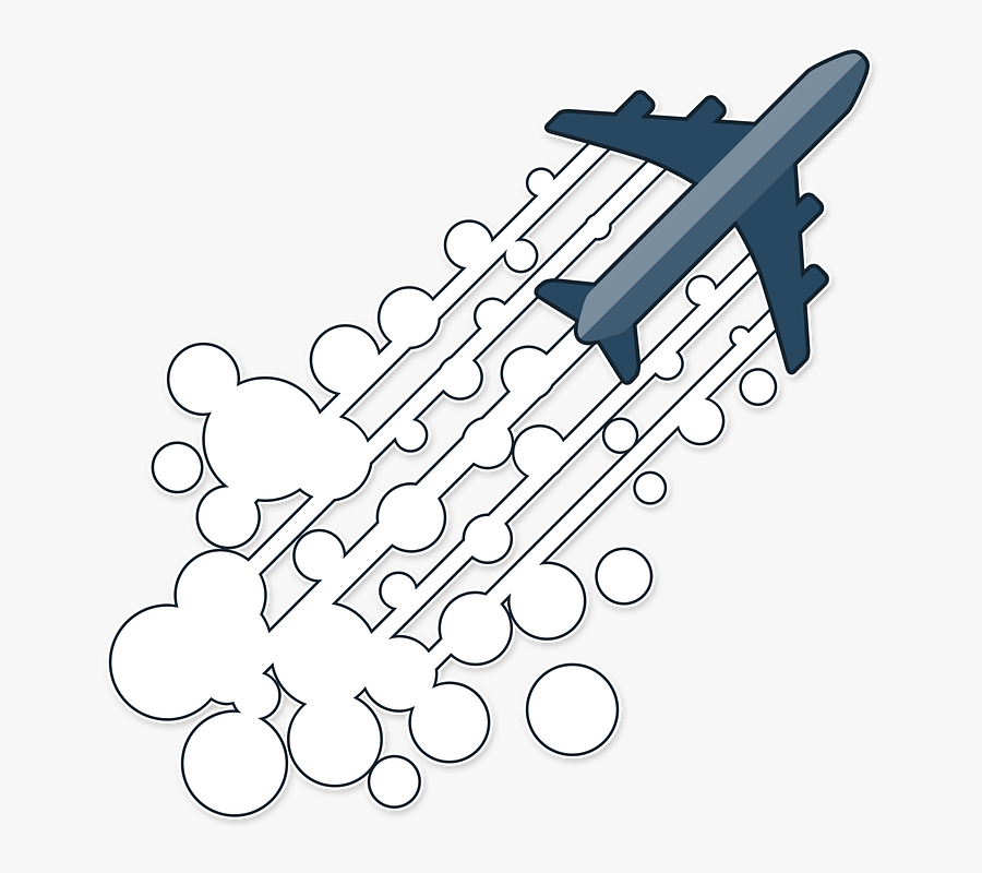 Chemtrail Aircraft Contrail - Chemtrail Png, Transparent Clipart