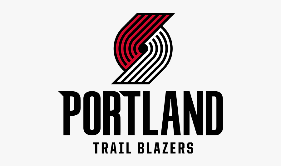 Badge Vector Trail - Portland Trail Blazers Logo, Transparent Clipart