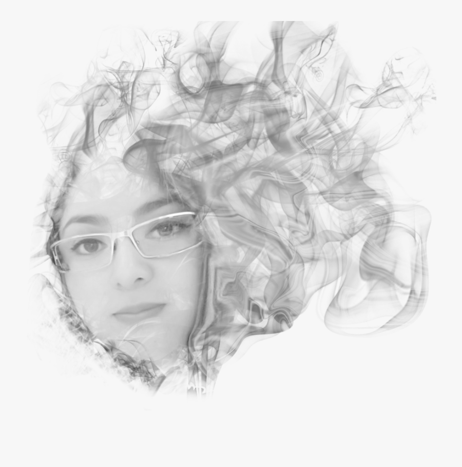 Clip Art Sketch Picture Effect - Face Smoke Png, Transparent Clipart