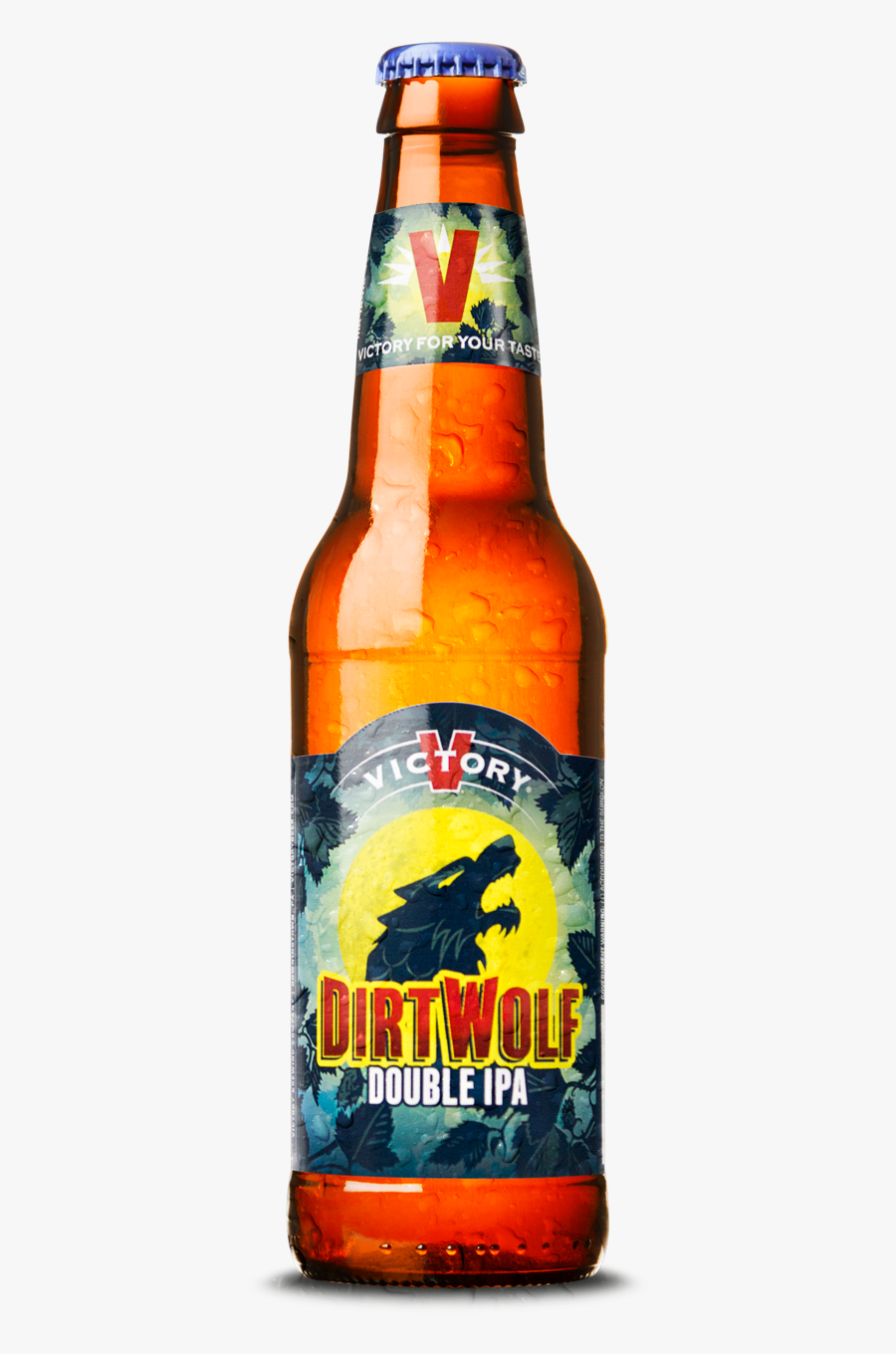 Transparent Beer White Background - Dirtwolf Double Ipa, Transparent Clipart