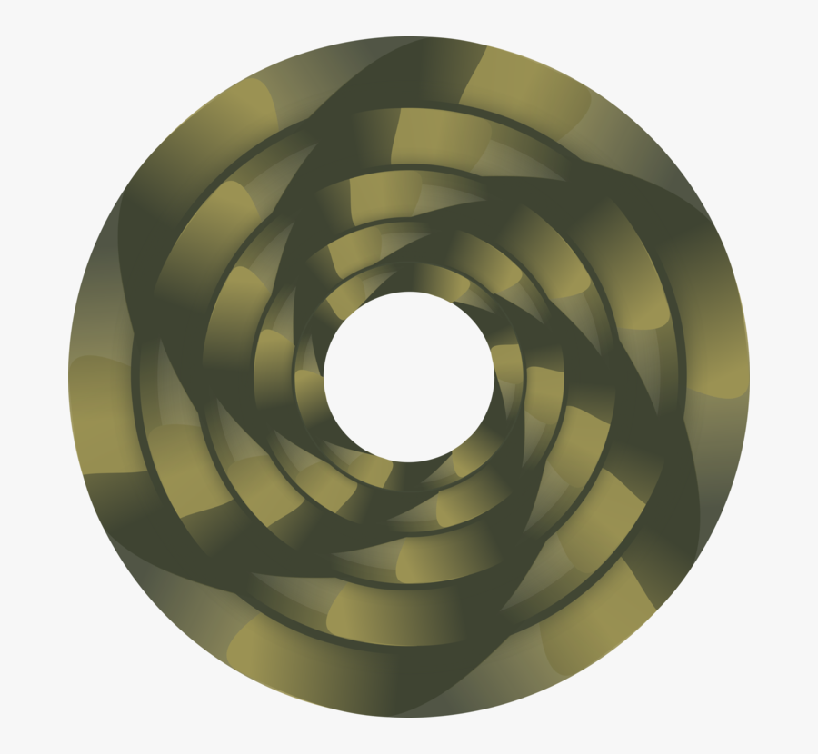 Circle,brass,spiral - Circle, Transparent Clipart