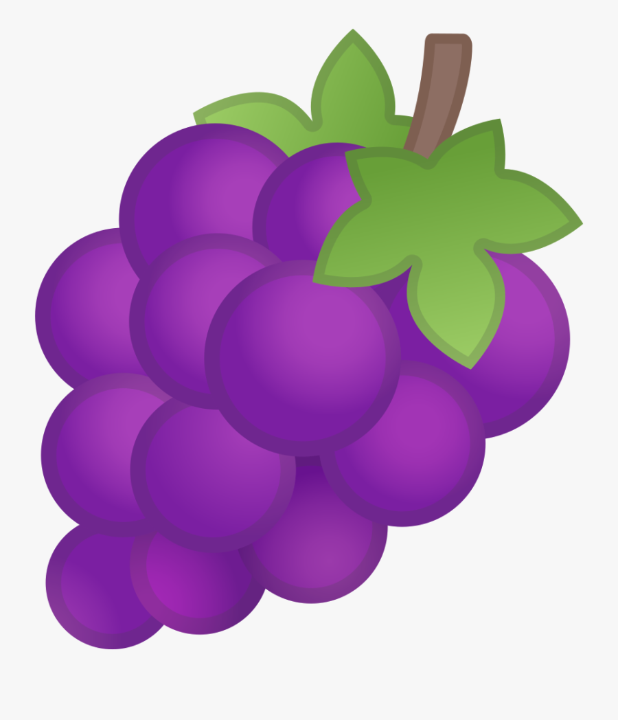 Grapes Icon Noto Emoji - Grapes Emoji, Transparent Clipart