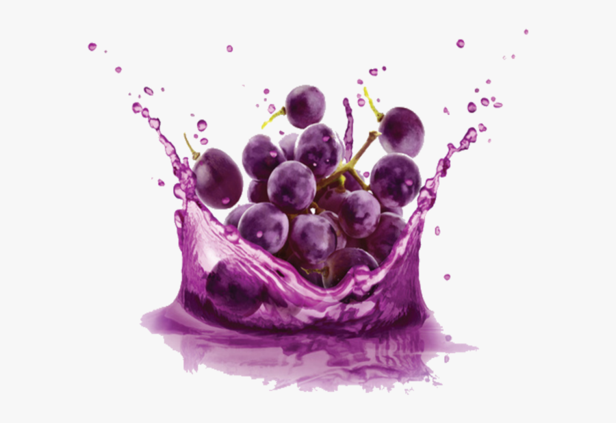 #mq #purple #fruits #splash #grapes - Grape Juice Splash Png, Transparent Clipart