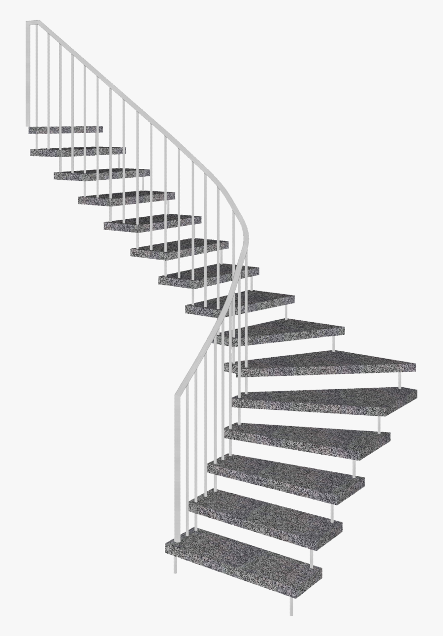 Bolted Stone Staircase - Stairs Transparent, Transparent Clipart