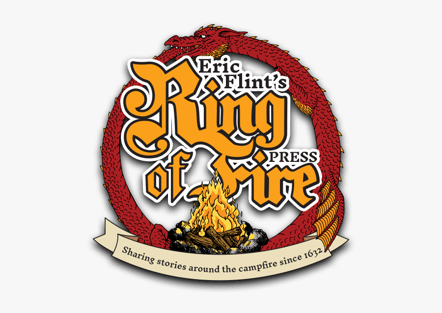 Ring Of Fire Press Logo - Label, Transparent Clipart