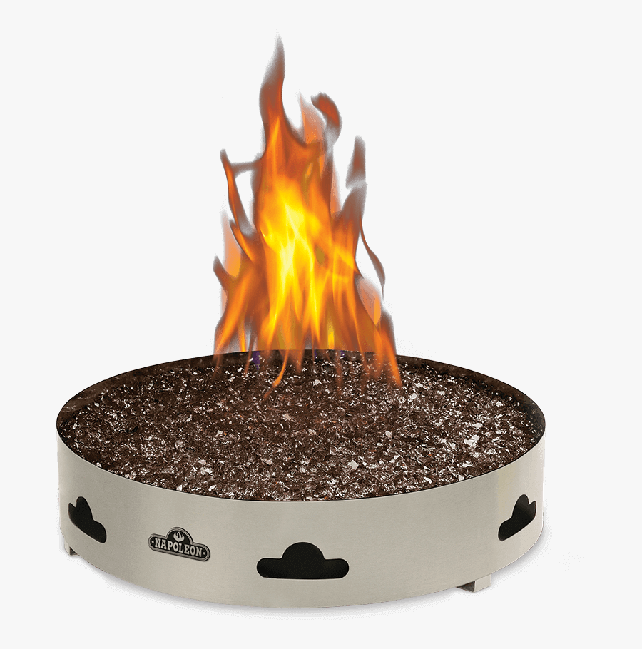 Pan Of Flaming Glass - Napoleon Outdoor Fire Table, Transparent Clipart