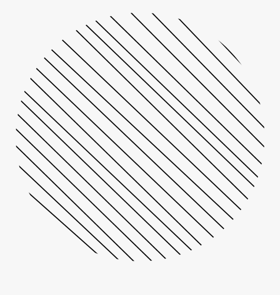 #round #circle #lines #parallellines #geometric #decor - Circle, Transparent Clipart