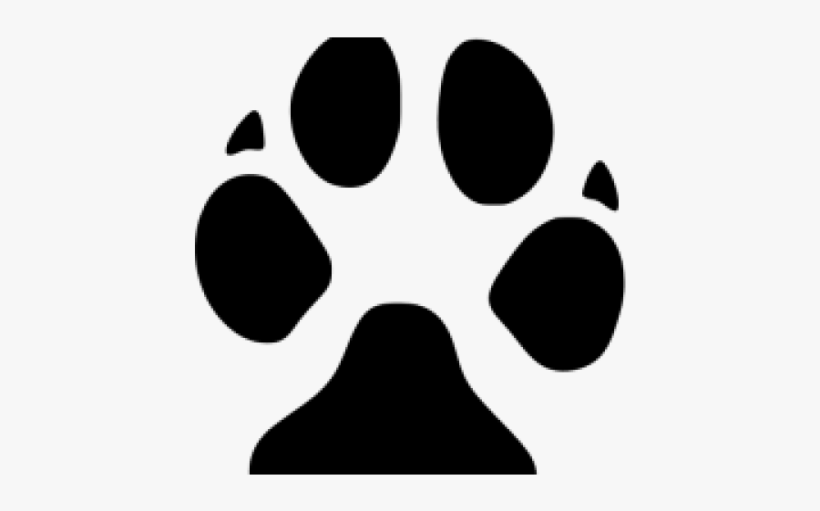 Dog Footprint - Dog Icon Png Color, Transparent Clipart