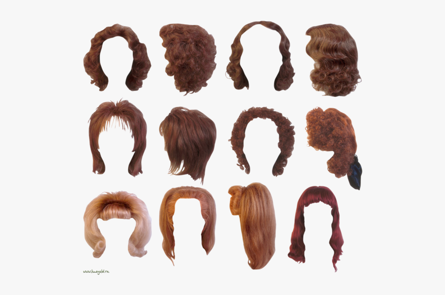Wigs Clipart - Wigs For Photoshop, Transparent Clipart
