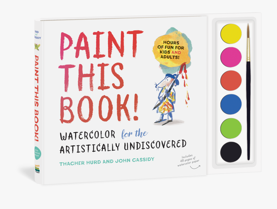 Cover - Watercolor For The Artistically Undiscovered, Transparent Clipart