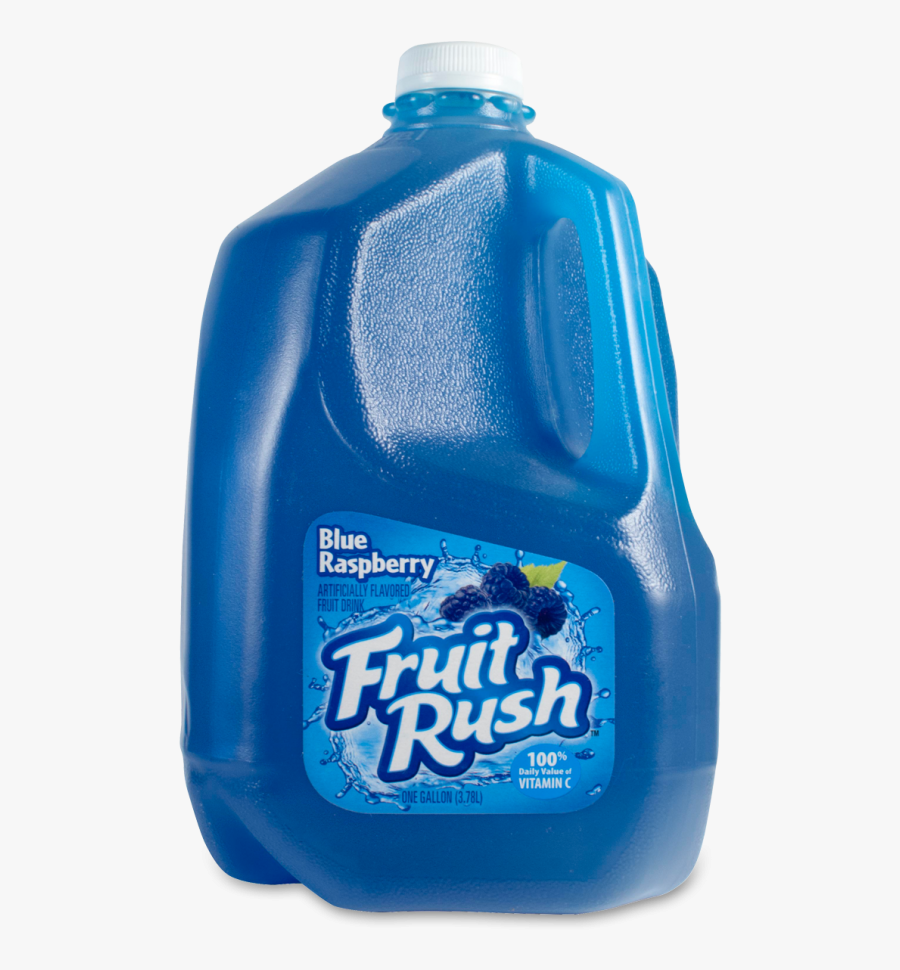 Fruit Rush Blue Raspberry - Water Bottle, Transparent Clipart