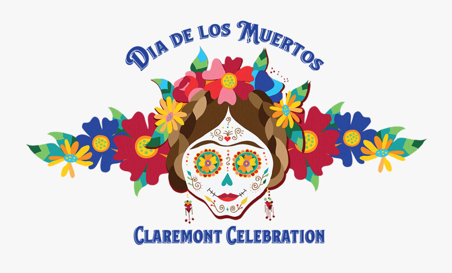 Claremont Clipart - Day Of The Dead Flowers Clipart, Transparent Clipart
