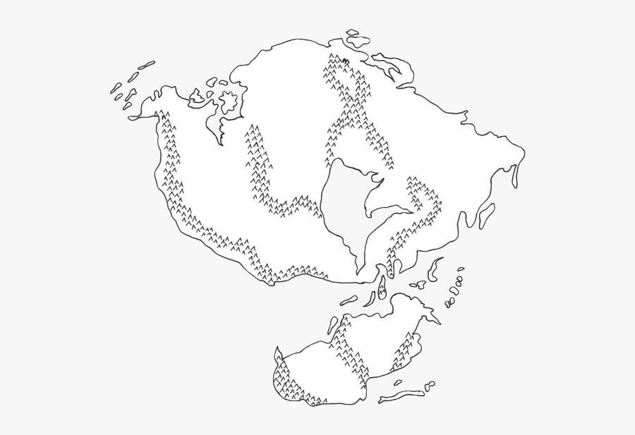 Pangaea Ultima2 Ntp - Pangaea Black And White Png, Transparent Clipart
