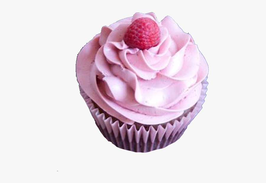 Clip Art Pink And Blue Cupcakes - Cup Cake Com Chantilly Png, Transparent Clipart