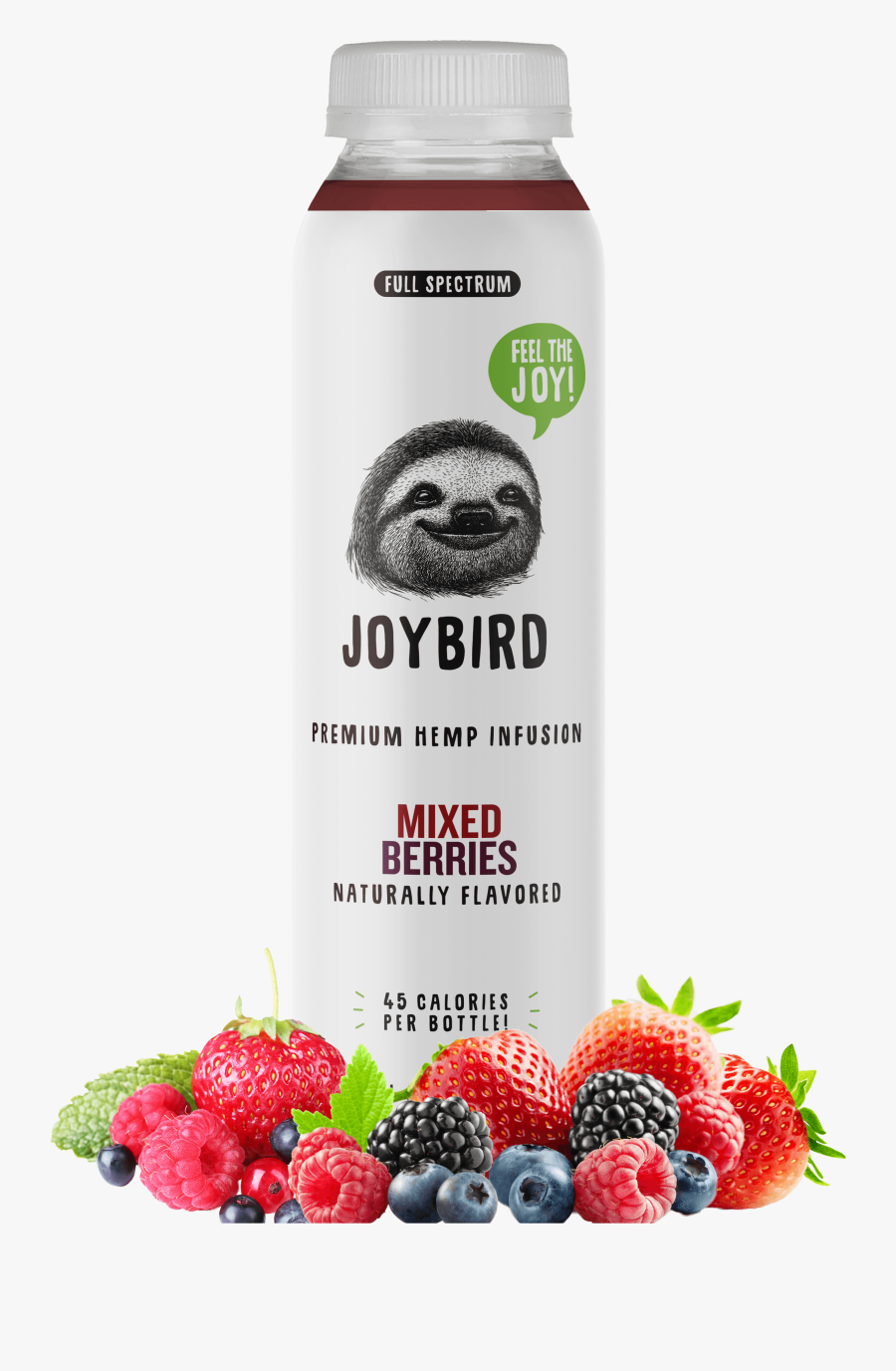 Raspberry Clipart Mixed Berry - Joybird Cbd Infused Beverage, Transparent Clipart