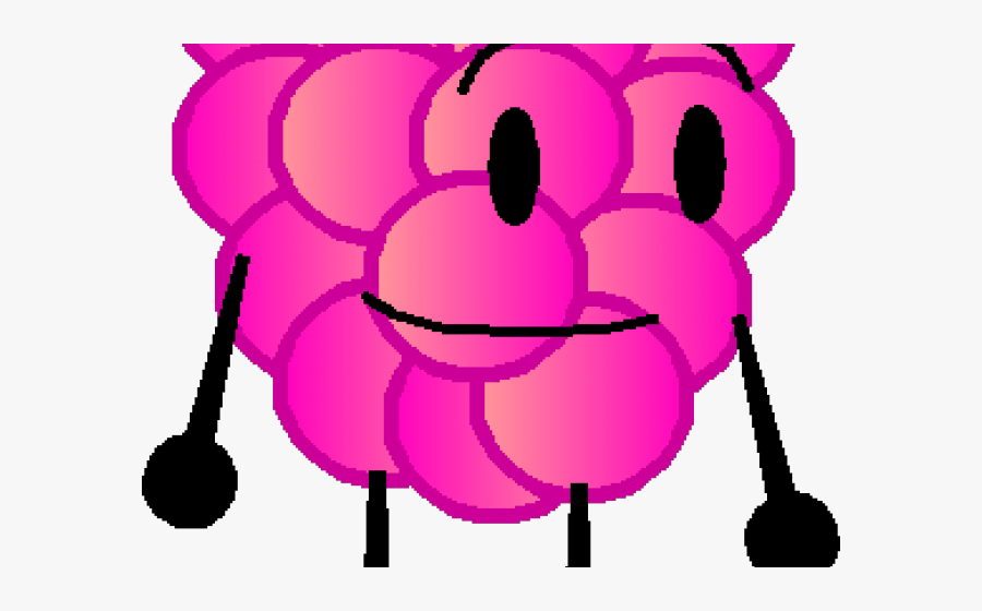 Raspberry Clipart Object - Cartoon, Transparent Clipart