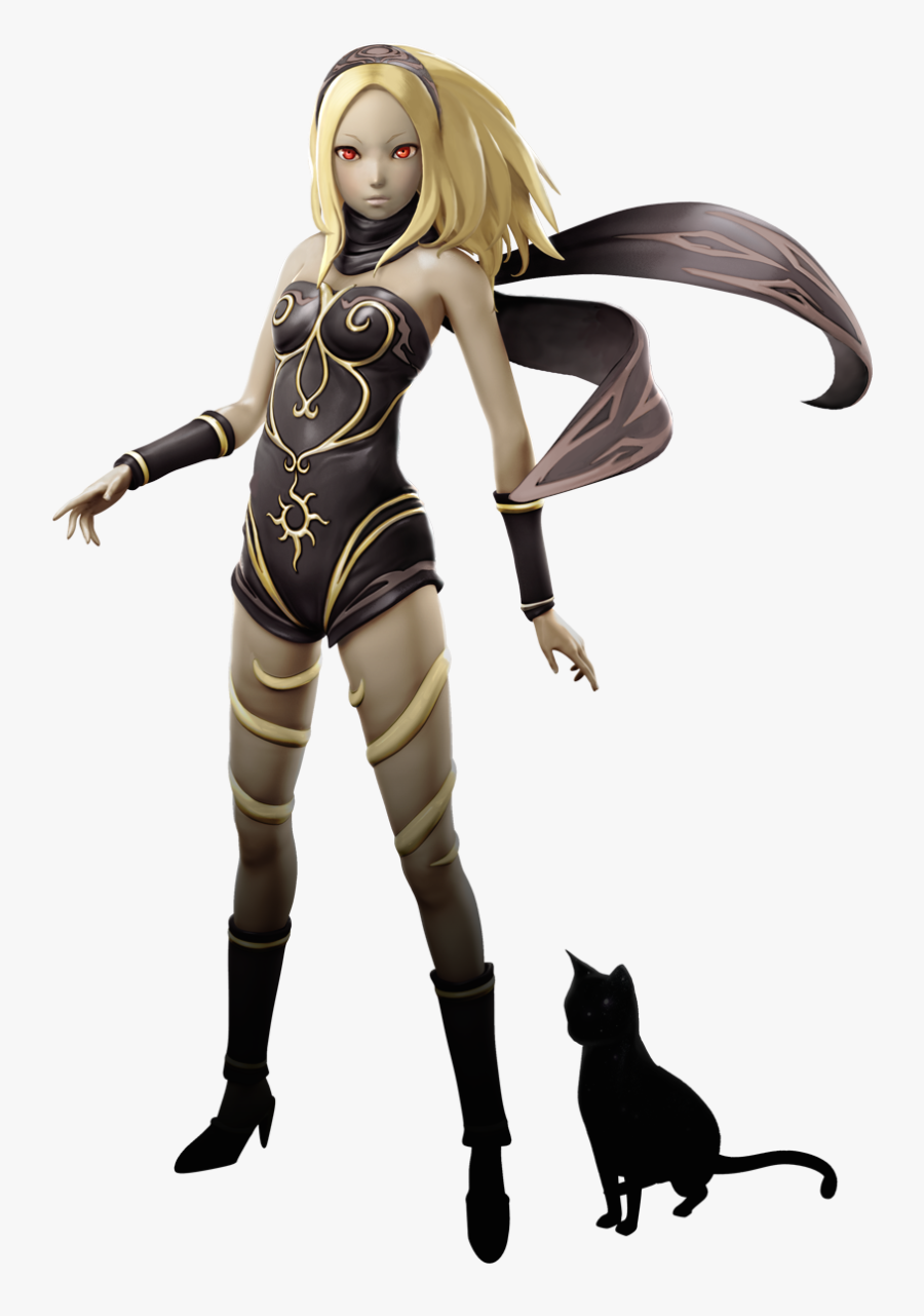 Gravity Rush Png Transparent - Kitten Gravity Rush Figure, Transparent Clipart