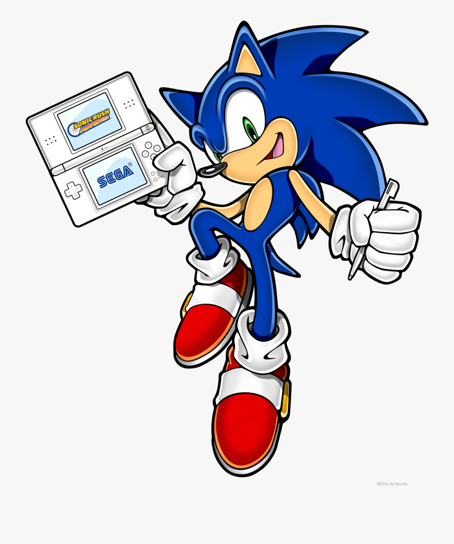 Sonic The Hedgehog Clipart Transparent - Sonic The Hedgehog Rush, Transparent Clipart