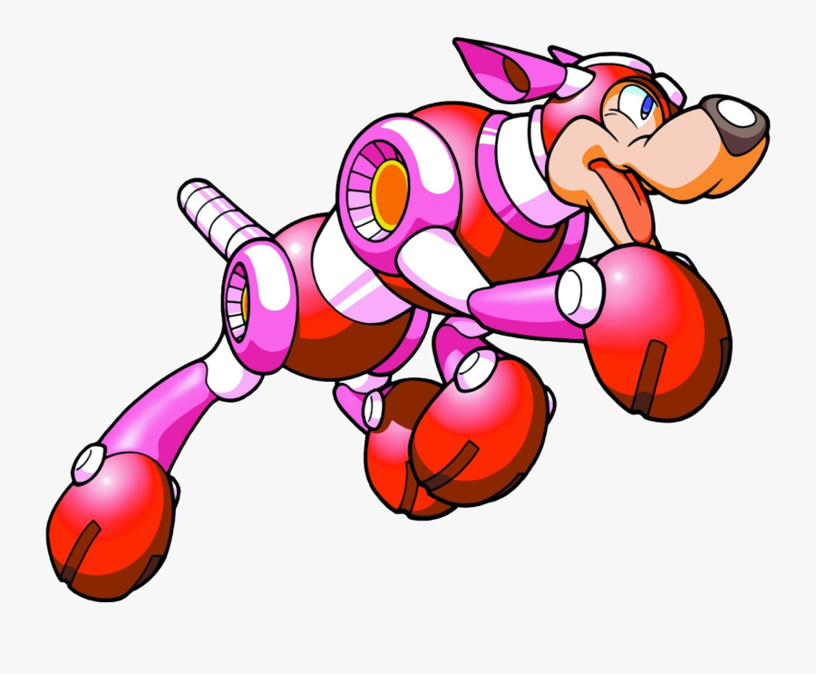 Megaman Rush Png, Transparent Clipart