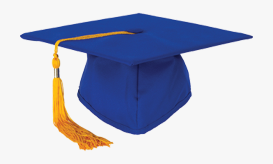 Graduation Png Blue - Blue Graduation Cap Png, Transparent Clipart