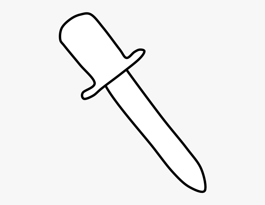 Dropper, Black And White, Transparent Clipart