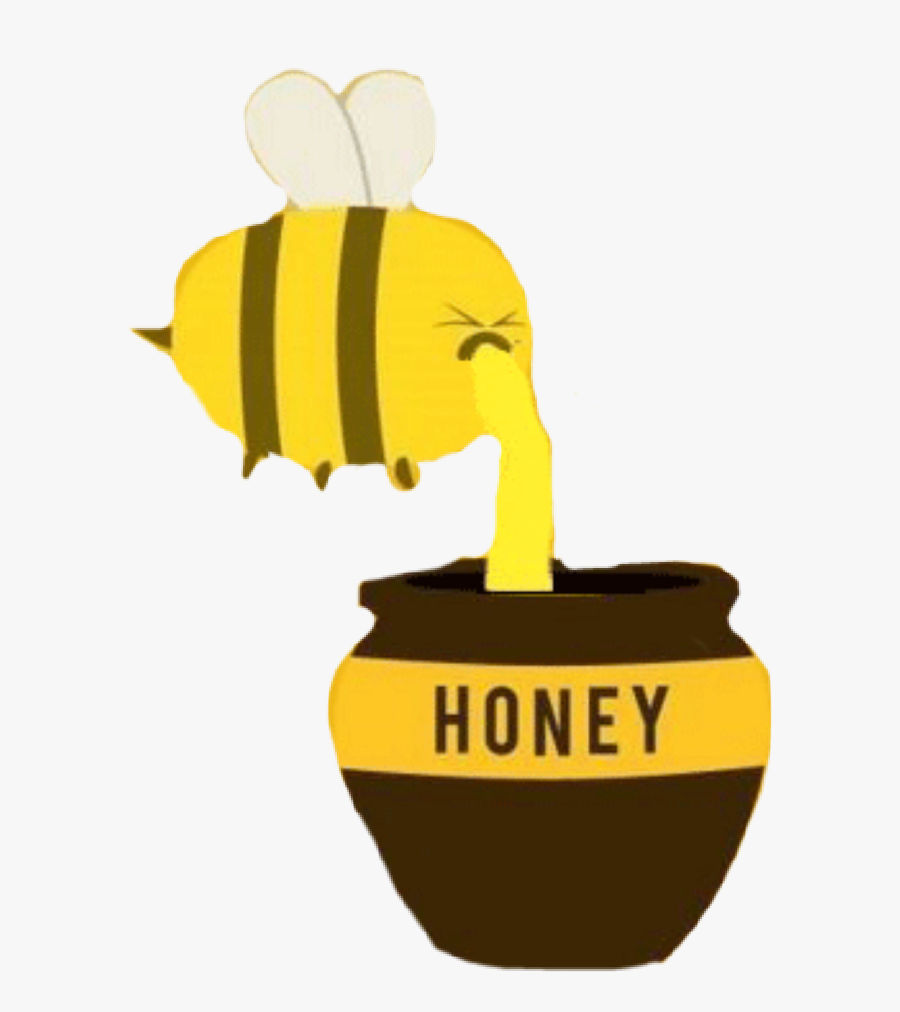 #honey #bee #barf - Honeybee, Transparent Clipart