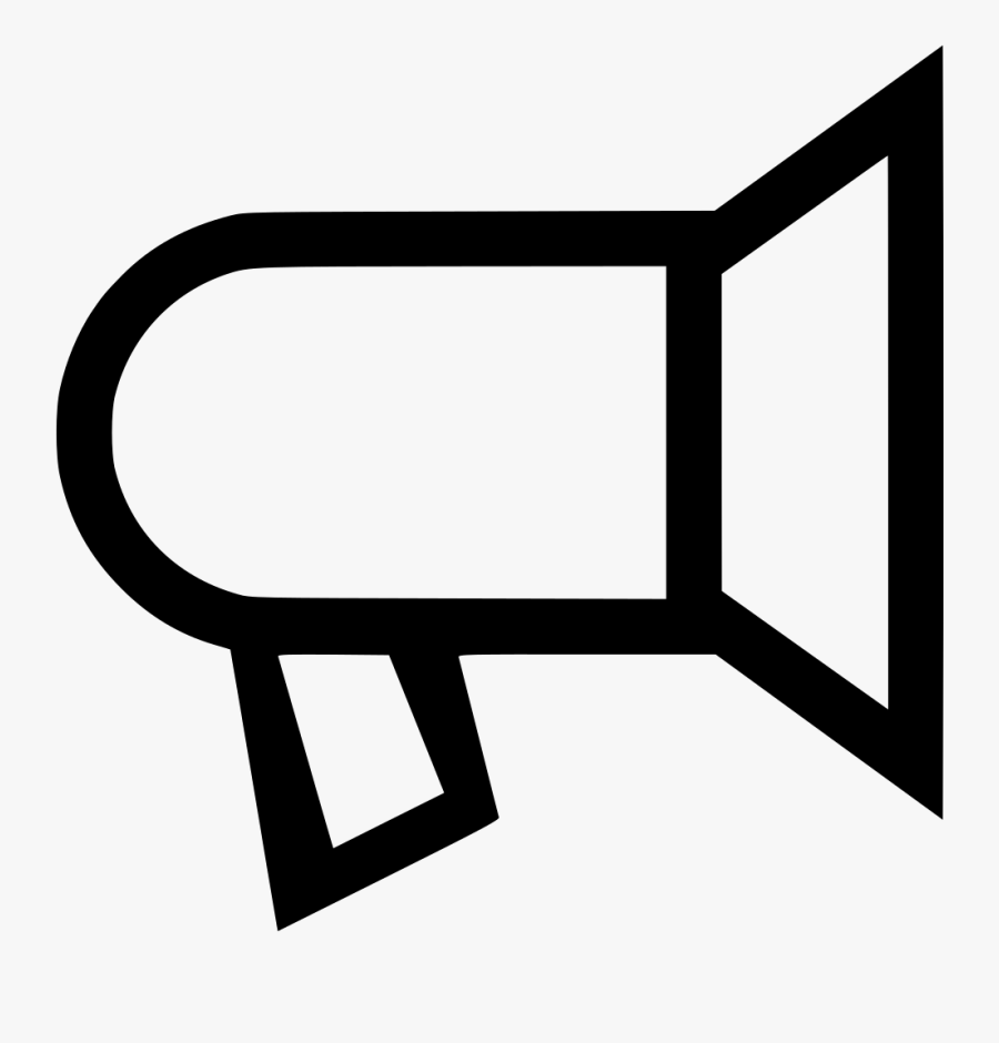 Broadcast Megaphone Comments - Scalable Vector Graphics, Transparent Clipart