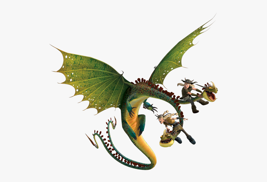 Ruffnut And Tuffnut And Barf And Belch, Transparent Clipart