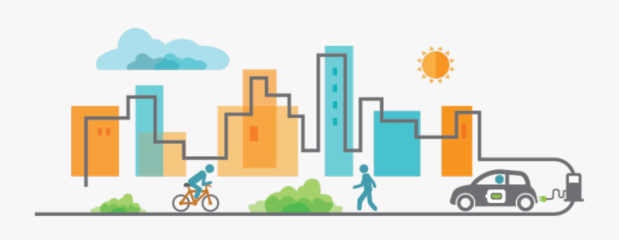 Smart City Png, Transparent Clipart