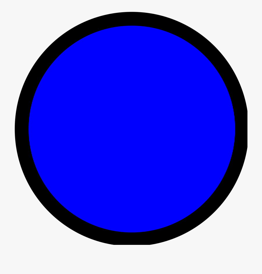 Clip Art Blue Circle Background - Gleitschirm, Transparent Clipart