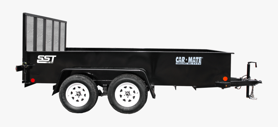 Lawn Trailer Car, Transparent Clipart